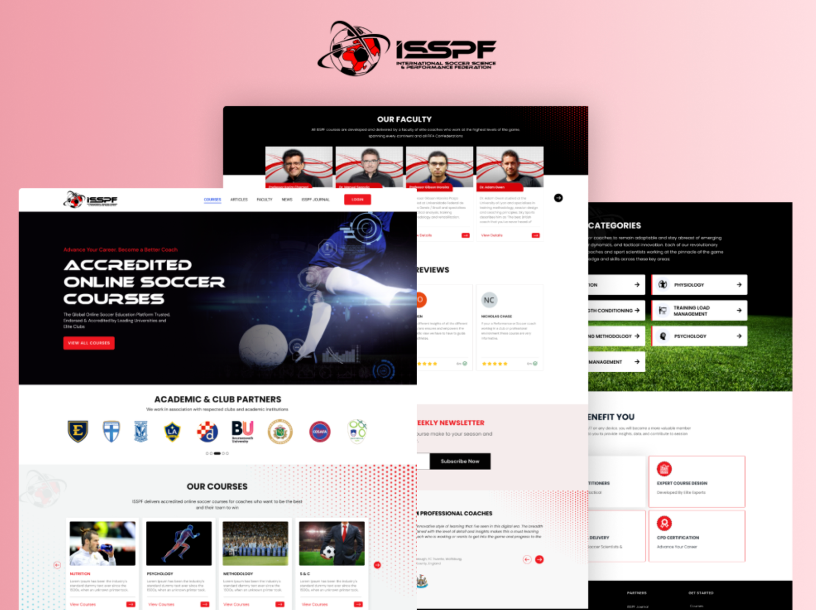 Elementor Website - ISSPF Marketing Website Redesign
