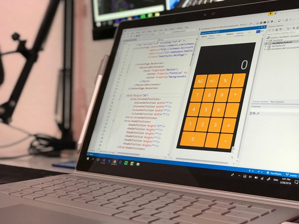 custom UI/UX design