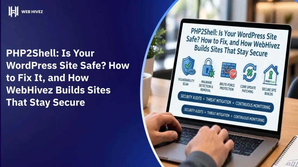 WebHivez WordPress security and PHP2Shell fix guide
